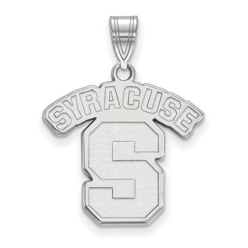 Syracuse University Orange Large Pendant in Sterling Silver 2.58 gr