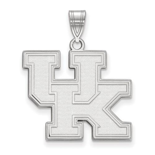 University of Kentucky Wildcats Large Pendant in Sterling Silver 3.17 gr