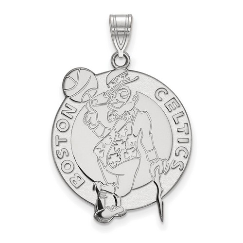 Boston Celtics XL Pendant in Sterling Silver 4.66 gr