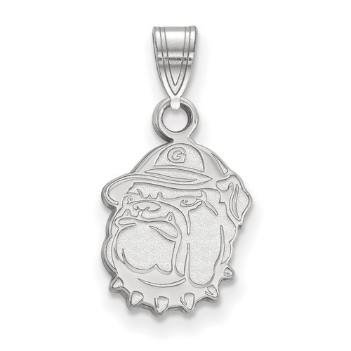 Georgetown University Hoyas Small Pendant in Sterling Silver 1.13 gr