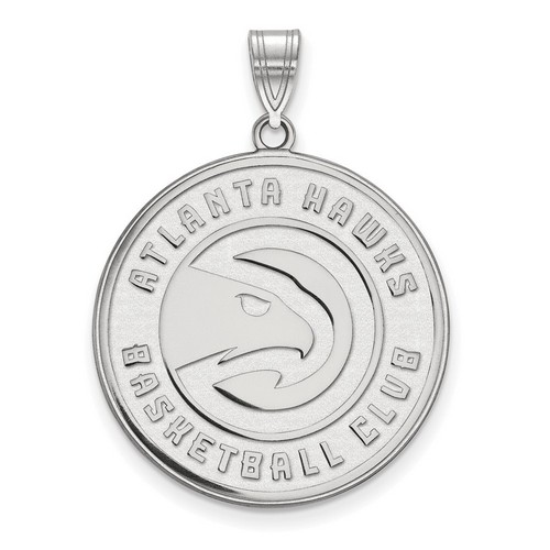 Atlanta Hawks XL Pendant in Sterling Silver 5.02 gr