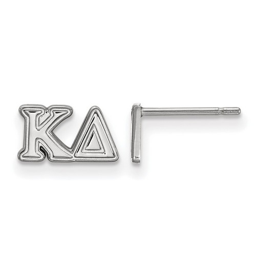 Kappa Delta Sorority XS Post Earrings in Sterling Silver 0.80 gr