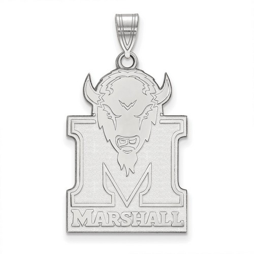 Marshall University Thundering Herd XL Pendant in Sterling Silver 4.04 gr