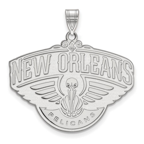 New Orleans Pelicans XL Pendant in Sterling Silver 6.10 gr