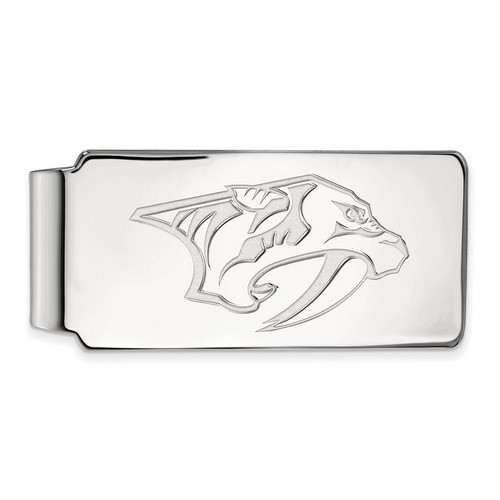 Nashville Predators Money Clip in Sterling Silver 17.33 gr