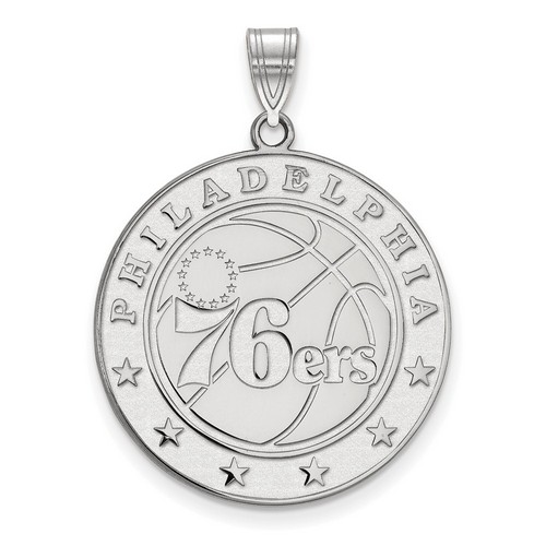 Philadelphia 76ers XL Pendant in Sterling Silver 5.45 gr