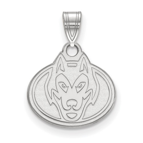St Cloud State University Huskies Small Pendant in Sterling Silver 1.41 gr