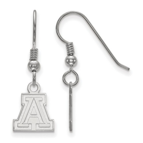 University of Arizona Wildcats XS Dangle Earrings in Sterling Silver 1.41 gr
