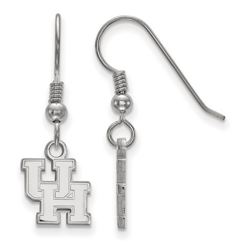 University of Houston Cougars XS Dangle Earrings in Sterling Silver 1.26 gr