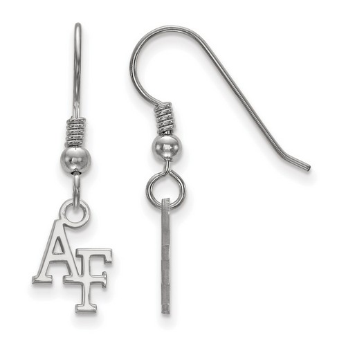 United States Air Force Academy Falcons Sterling Silver Dangle Earrings 0.78 gr