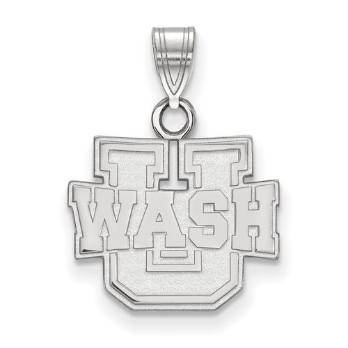Washington University in Saint Louis Bears Small Sterling Silver Pendant 1.59 gr