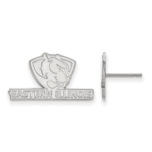 Eastern Illinois EIU Fighting Panthers Sterling Silver Post Earrings 2.31 gr