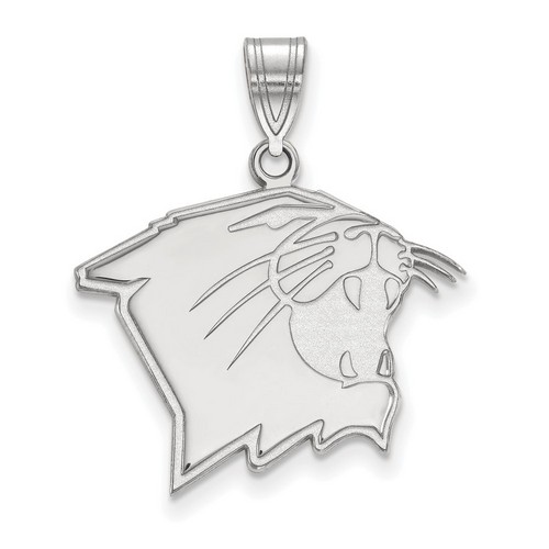 Northwestern University Wildcats Large Pendant in Sterling Silver 2.93 gr