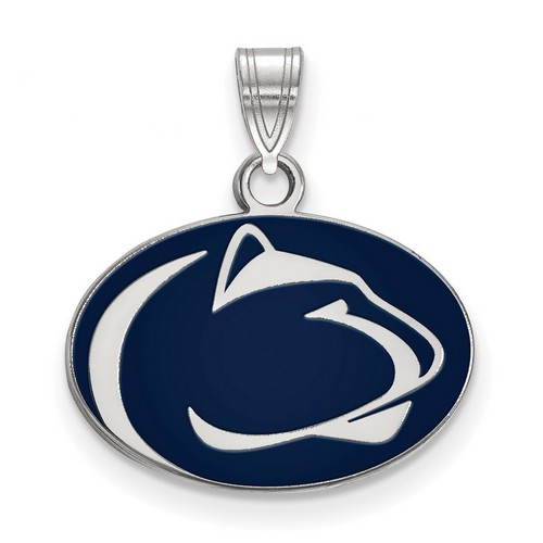 Penn State University Nittany Lions Small Pendant in Sterling Silver 1.76 gr