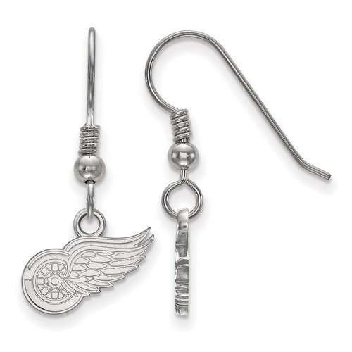 Detroit Red Wings XS Dangle Earrings in Sterling Silver 1.32 gr