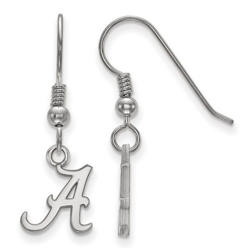 University of Alabama Crimson Tide XS Dangle Earrings in Sterling Silver 0.91 gr