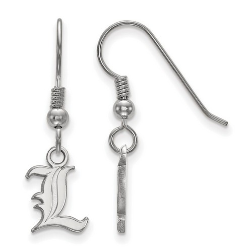 University of Louisville Cardinals XS Sterling Silver Dangle Earrings 1.02 gr