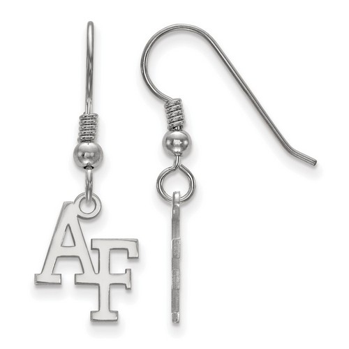 United States Air Force Academy Falcons Sterling Silver Dangle Earrings 1.11 gr