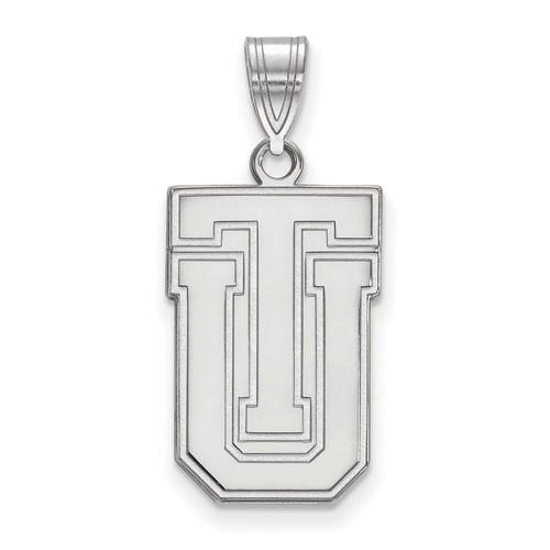 University of Tulsa Golden Hurricane Large Pendant in Sterling Silver 2.67 gr