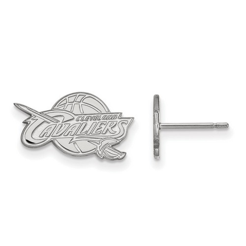 Cleveland Cavaliers XS Post Earrings in Sterling Silver 1.75 gr