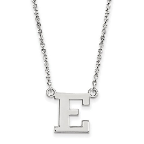 Eastern Michigan University Eagles Sterling Silver Pendant Necklace 3.50 gr