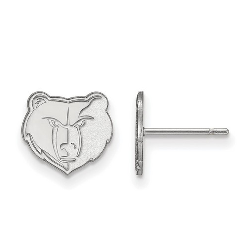 Memphis Grizzlies XS Post Earrings in Sterling Silver 1.22 gr