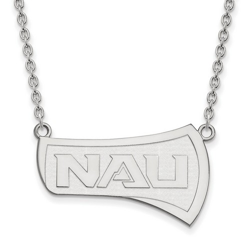 Northern Arizona University Lumberjacks Sterling Silver Pendant Necklace 7.16 gr