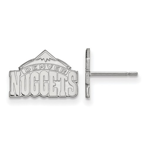Denver Nuggets XS Post Earrings in Sterling Silver 1.58 gr