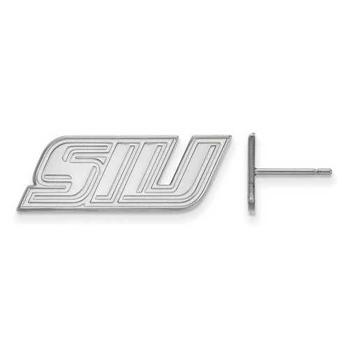 Southern Illinois University SIU Salukis XS Sterling Silver Post Earrings 3.02gr