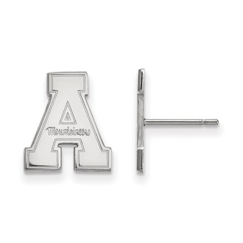 Appalachian State University Mountaineers Sterling Silver Post Earrings 1.58 gr