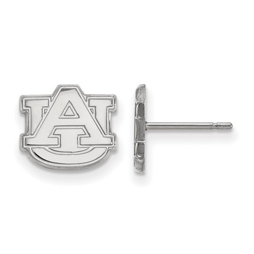 Auburn University Tigers XS Post Earrings in Sterling Silver 1.48 gr