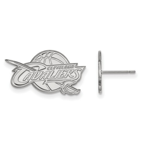 Cleveland Cavaliers Small Post Earrings in Sterling Silver 2.93 gr