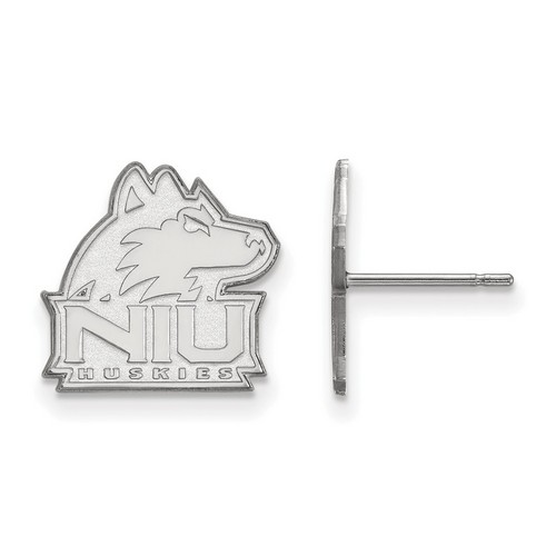 Northern Illinois University Huskies Small Sterling Silver Post Earrings 1.95 gr