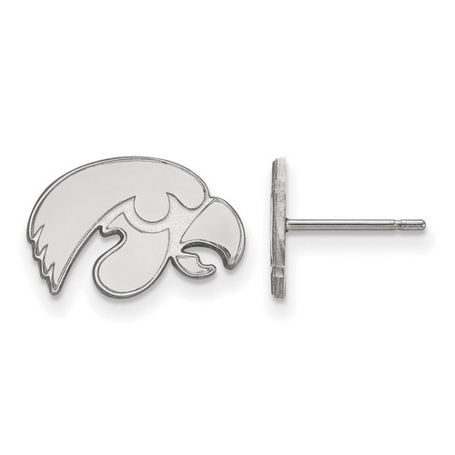University of Iowa Hawkeyes XS Post Earrings in Sterling Silver 1.64 gr