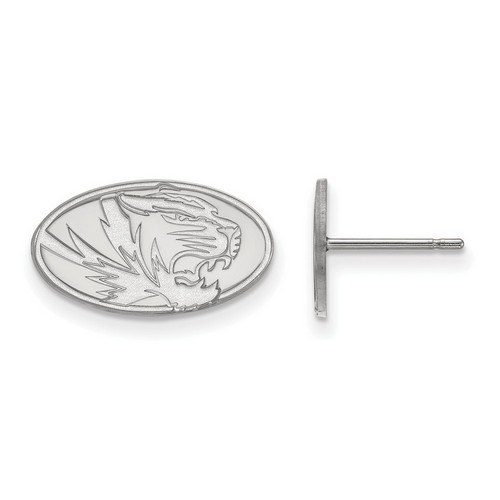 University of Missouri Tigers XS Post Earrings in Sterling Silver 1.91 gr