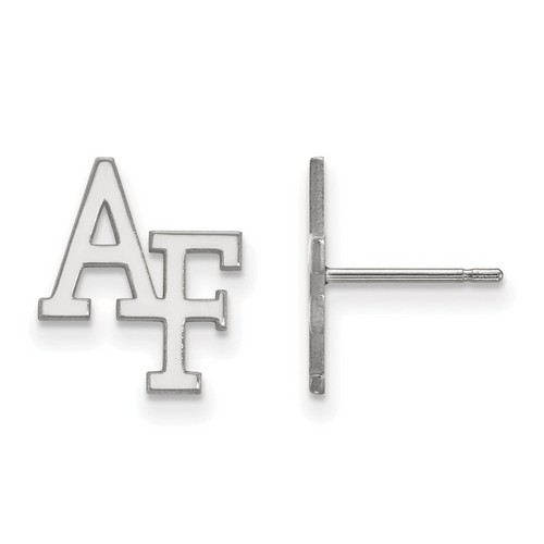 United States Air Force Academy Falcons Sterling Silver Post Earrings 0.94 gr