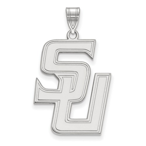 Samford University Bulldogs Large Pendant in Sterling Silver 3.76 gr