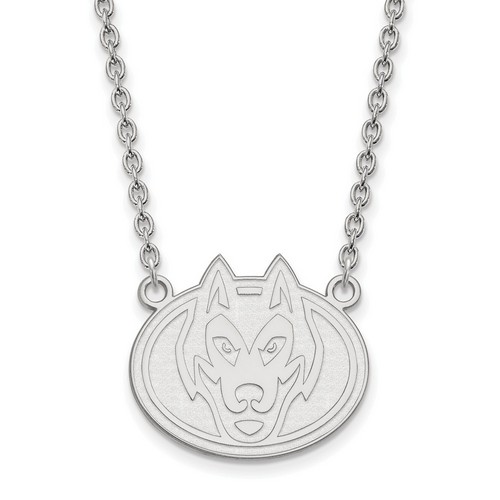 St Cloud State University Huskies Large Sterling Silver Pendant Necklace 6.34 gr