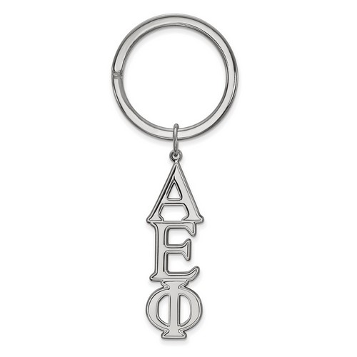 Alpha Epsilon Phi Sorority Key Chain in Sterling Silver 9.20 gr