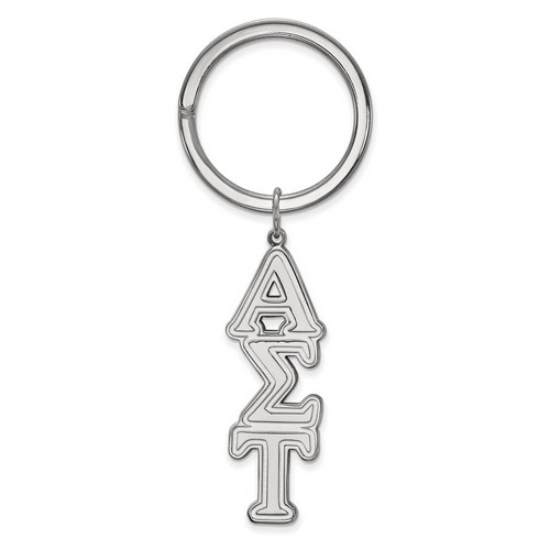 Alpha Sigma Tau Sorority Key Chain in Sterling Silver 11.64 gr