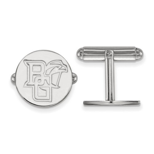 Bowling Green State University Falcons Cuff Link in Sterling Silver 7.06 gr