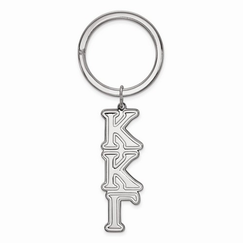 Kappa Kappa Gamma Sorority Key Chain in Sterling Silver 11.64 gr