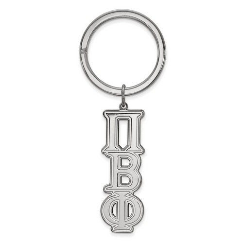 Pi Beta Phi Sorority Key Chain in Sterling Silver 11.64 gr