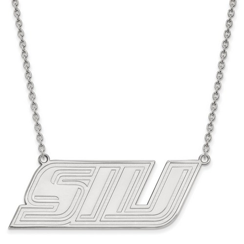 Southern Illinois University SIU Salukis Sterling Silver Pendant Necklace