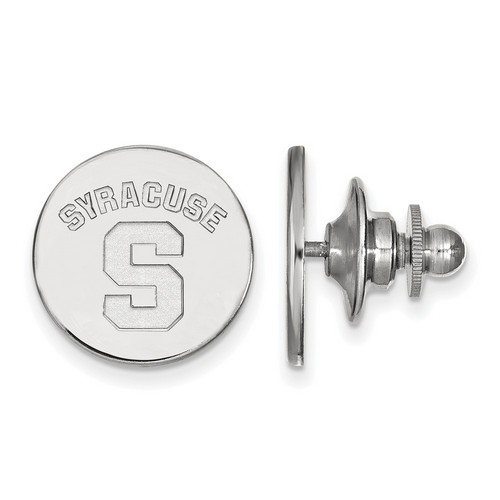 Syracuse University Orange Lapel Pin in Sterling Silver 2.26 gr