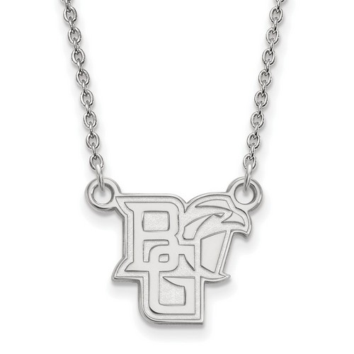 Bowling Green State University Falcons Sterling Silver Pendant Necklace 3.20 gr
