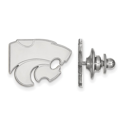 Kansas State University Wildcats Lapel Pin in Sterling Silver 2.66 gr