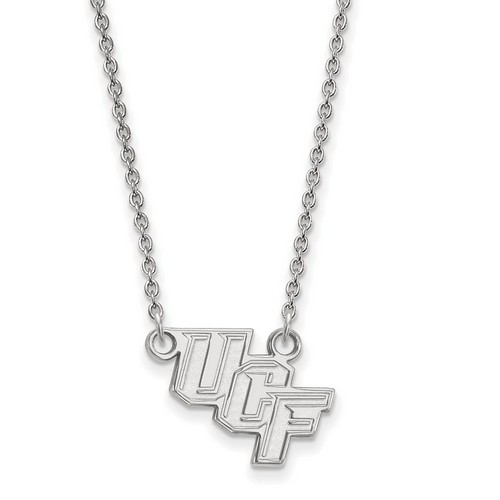 University of Central Florida Knights Sterling Silver Pendant Necklace 3.02 gr