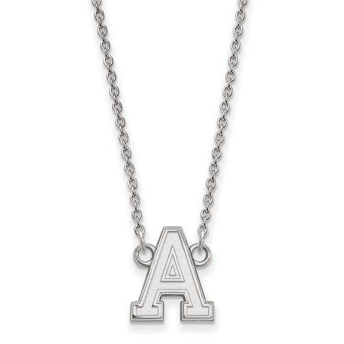 USMA West Point Army Black Knights Sterling Silver Pendant Necklace 4.30 gr