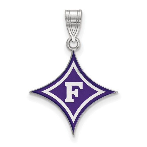 Furman University Paladins Large Pendant in Sterling Silver 1.37 gr